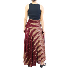 Load image into Gallery viewer, Peacock Women&#39;s Bohemian Skirt in Red SK0033 020216 03