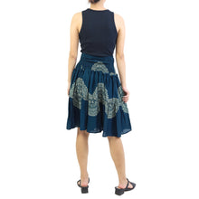 Load image into Gallery viewer, Mandala Women&#39;s Skirt in Green SK0090 020311 01