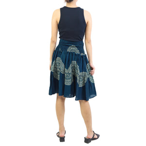 Mandala Women's Skirt in Green SK0090 020311 01