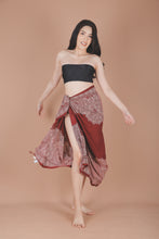 Load image into Gallery viewer, Sarong  Scarf in Floral mandala Red  JK0038 020036-05