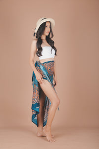 Sarong Scarf in Ocean Green JK0038 020030-02