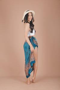 Sarong Scarf in Ocean Green JK0038 020030-02