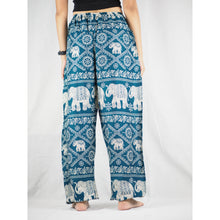Load image into Gallery viewer, Imperial Elephant Unisex Drawstring Genie Pants in Green PP0110 020005 02