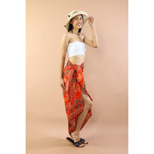 Load image into Gallery viewer, Cartoon Elephant Sarong in Orange JK0038 020052 02