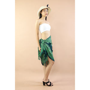 Mandala Sunflower Sarong in Green JK0038 020271 02