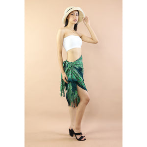 Mandala Sunflower Sarong in Green JK0038 020271 02