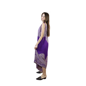 Floral mandala Women's Jumpsuit in Purple JP0069 020036 01