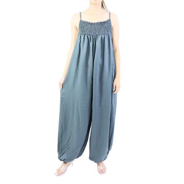 Solid Color Women's Jumpsuit in Top Gray JP0091 020000 01