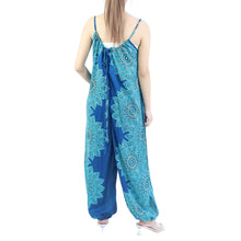 Load image into Gallery viewer, Flower Women&#39;s Jumpsuit in Ocean blue JP0091 020184 03