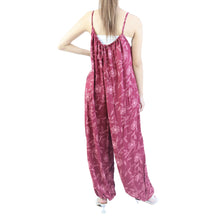 Load image into Gallery viewer, Flower Women&#39;s Jumpsuit in Burgund JP0091 020205 01
