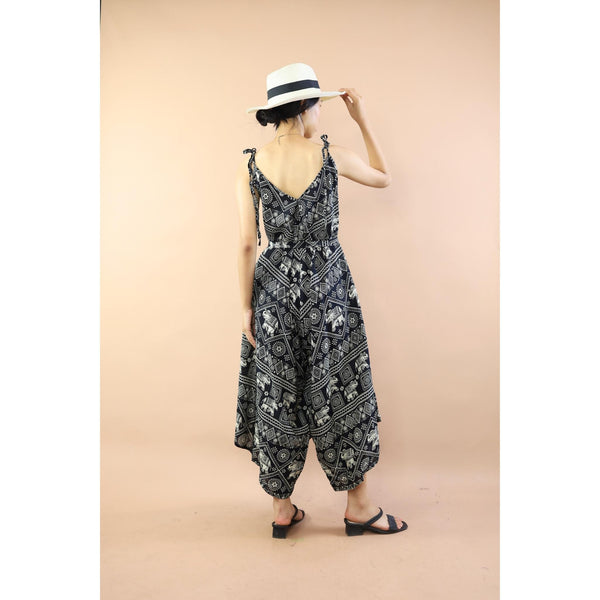 Elephants Jumpsuit with Belt in Red JP0097 0200004 01