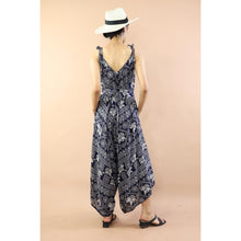 Load image into Gallery viewer, Elephants Jumpsuit with Belt in Navy Blue JP0097-020004-04