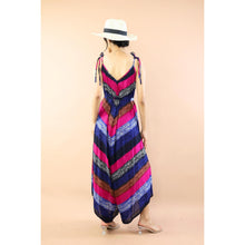 Load image into Gallery viewer, Funny Stripe Jumpsuit with Belt in Ocean Blue JP0097-020021-02