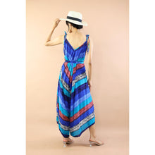 Load image into Gallery viewer, Funny Stripe Jumpsuit with Belt in Blue JP0097-020021-06
