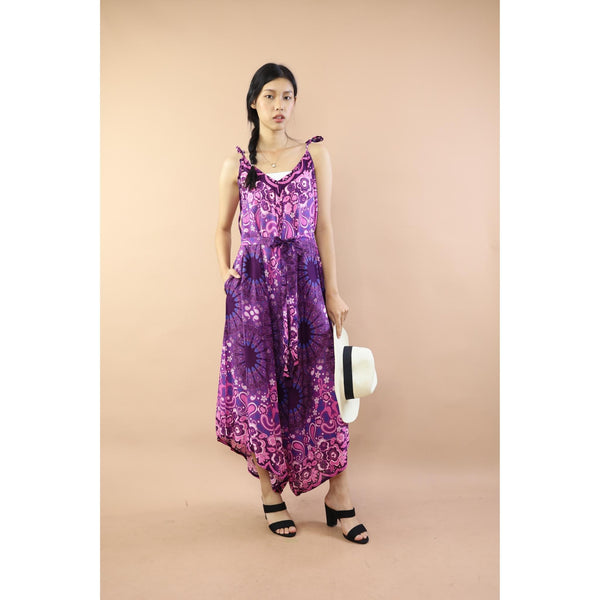 Sunflower Womens Jumpsuit with Belt in Purple JP0097-020057-02