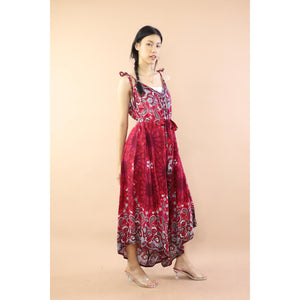 Sunflower Womens Jumpsuit with Belt in Red JP0097-020057-04