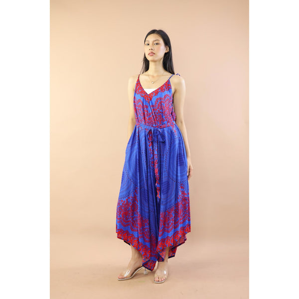 Vivid Madala 68 Womens Jumpsuit with Belt in Navy JP0097-020068-03