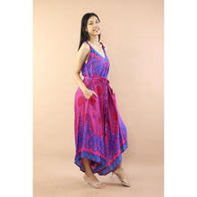 Load image into Gallery viewer, Vivid Madala 68 Womens Jumpsuit with Belt in Pink JP0097-020068-06