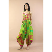 Load image into Gallery viewer, Vivid Madala 68 Womens Jumpsuit with Belt in Green JP0097-020068-07