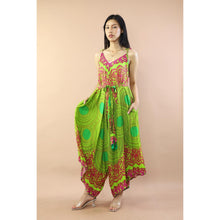 Load image into Gallery viewer, Vivid Madala 68 Womens Jumpsuit with Belt in Green JP0097-020068-07