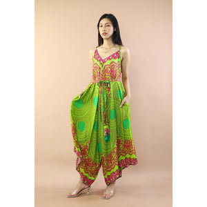 Vivid Madala 68 Womens Jumpsuit with Belt in Green JP0097-020068-07