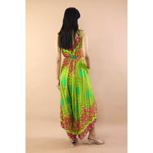 Load image into Gallery viewer, Vivid Madala 68 Womens Jumpsuit with Belt in Green JP0097-020068-07