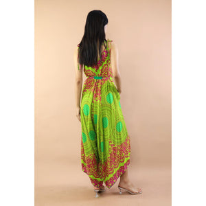 Vivid Madala 68 Womens Jumpsuit with Belt in Green JP0097-020068-07