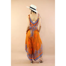 Load image into Gallery viewer, Vivid Madala 68 Womens Jumpsuit with Belt in Orange JP0097-020068-08