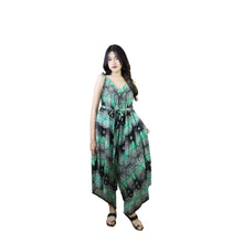 Load image into Gallery viewer, Paisley Buddha Women&#39;s Jumpsuit with Belt in Green JP0097 020002 03