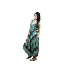 Load image into Gallery viewer, Paisley Buddha Women&#39;s Jumpsuit with Belt in Green JP0097 020002 03