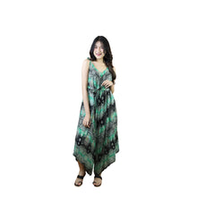 Load image into Gallery viewer, Paisley Buddha Women&#39;s Jumpsuit with Belt in Green JP0097 020002 03