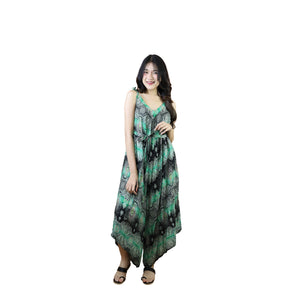 Paisley Buddha Women's Jumpsuit with Belt in Green JP0097 020002 03