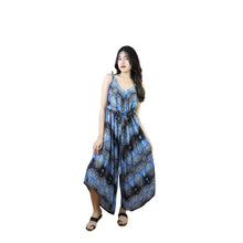 Load image into Gallery viewer, Paisley Buddha Women&#39;s Jumpsuit with Belt in Blue JP0097 020002 05