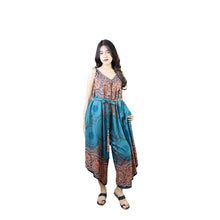 Load image into Gallery viewer, Princess Mandala Women&#39;s Jumpsuit with Belt in Green JP0097 020030 02