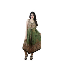 Load image into Gallery viewer, Princess Mandala Women&#39;s Jumpsuit with Belt in Olive JP0097 020030 03