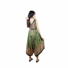 Load image into Gallery viewer, Princess Mandala Women&#39;s Jumpsuit with Belt in Olive JP0097 020030 03
