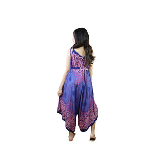 Princess Mandala Women's Jumpsuit with Belt in Purple JP0097 020030 05