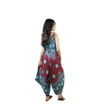 Load image into Gallery viewer, Mandala elephant 71 Women&#39;s Jumpsuit with Belt in Red JP0097 020071 05