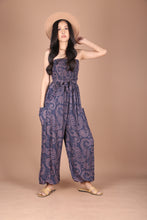 Load image into Gallery viewer, Mandala Ivy Women&#39;s Jumpsuit Aladdin Style with Belt  in Navy Blue JP0098 020349 01