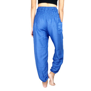 Solid color women harem pants in Royal Blue PP0004 020000 02