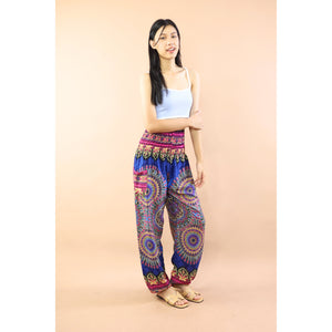 Deep Mandala Women's Harem Pants in Navy PP0004 020239 03
