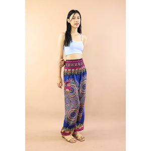 Deep Mandala Women's Harem Pants in Navy PP0004 020239 03