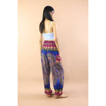 Load image into Gallery viewer, Deep Mandala Women&#39;s Harem Pants in Navy PP0004 020239 03