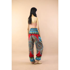 Deep Mandala Women's Harem Pants in Burgundy PP0004 020239 04