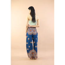 Load image into Gallery viewer, Mandala Flower Women Harem Pants in Ocean Blue