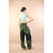 Load image into Gallery viewer, Deep Tone Andala Flower Women Harem Pants In Olive PP0004 020376 06