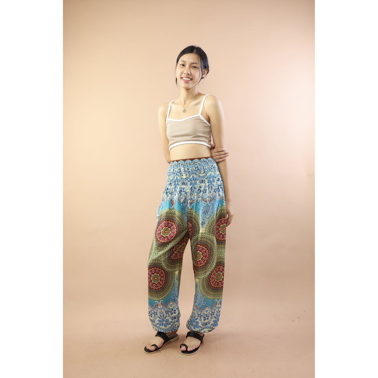 Bright Tone Andala Women Harem Pants In Brown PP0004 020387 04