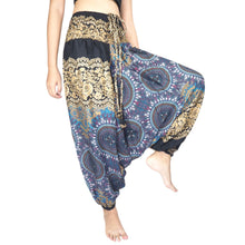 Load image into Gallery viewer, Clock nut  Unisex Aladdin drop crotch pants in Brown PP0056 020067 03