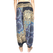 Load image into Gallery viewer, Clock nut  Unisex Aladdin drop crotch pants in Brown PP0056 020067 03