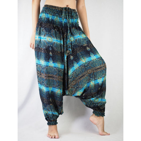 Paisley Buddha Unisex Aladdin drop crotch pants in Blue PP0056 020002 05